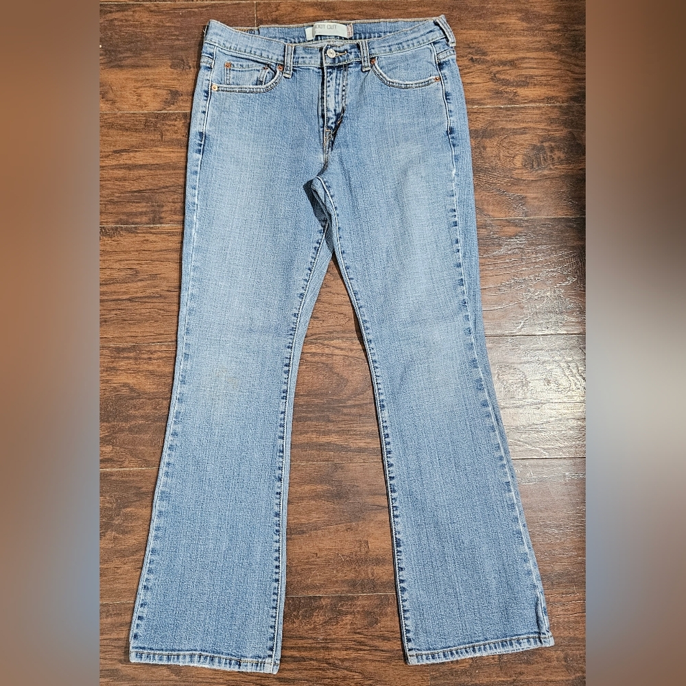 Levi's 515 Jeans Women's 10M Blue Boot Cut Stretch Denim